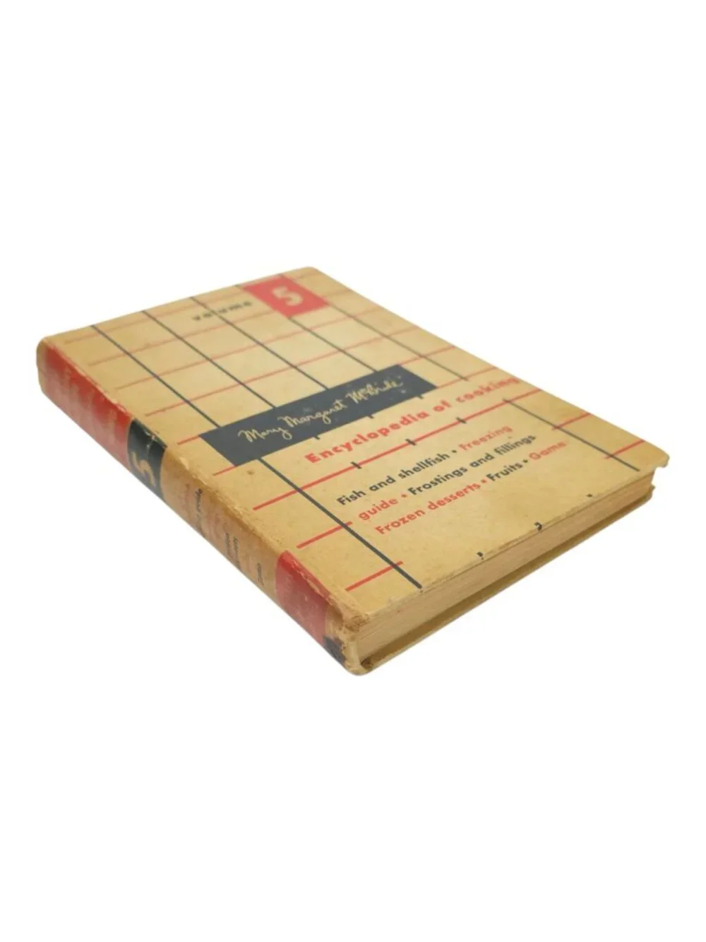 Mary Margaret McBride Encyclopedia of Cooking Volume 5 Vintage 1958 Cookbook HC